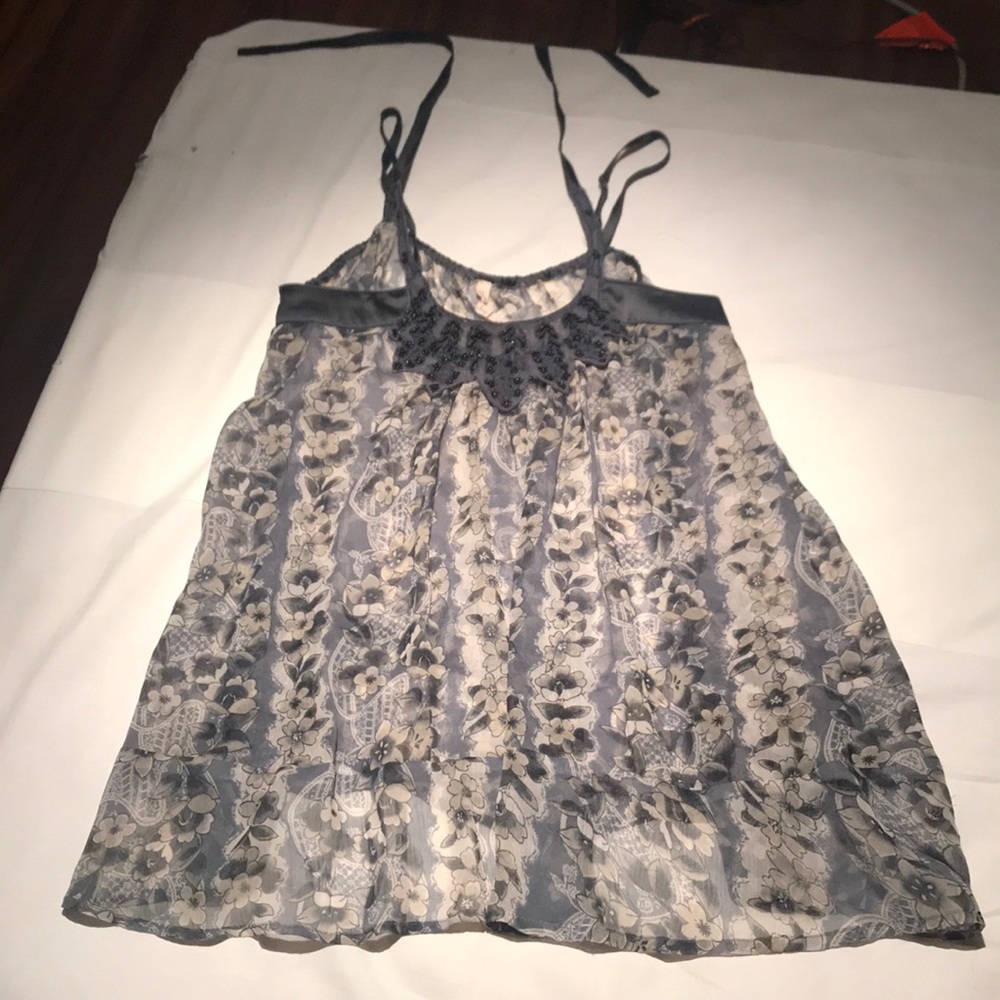 Light and fancy tank top